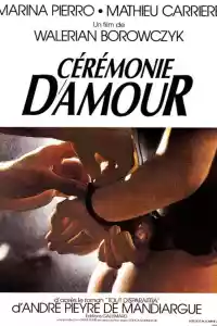 Jaquette : Cérémonie d'amour