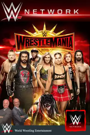 Jaquette du film WWE WrestleMania 35