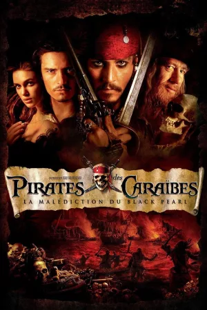 Jaquette : Pirates des Caraïbes : La Malédiction du Black Pearl