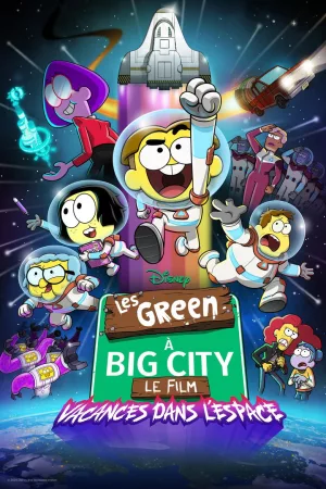 Jaquette : Les Green à Big City, le film : Vacances dans l'espace