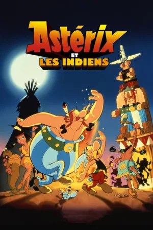 Jaquette : Astérix et les Indiens