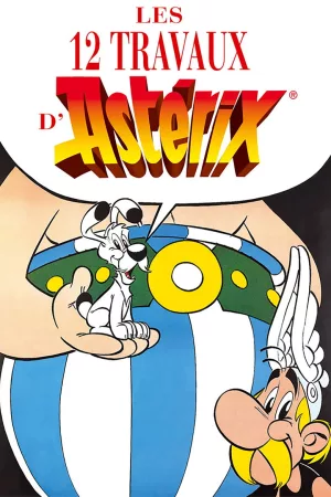 Jaquette : Les 12 travaux d'Astérix