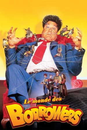 Jaquette : Le Petit Monde des Borrowers