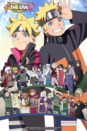 Jaquette : Naruto to Boruto: The Live 2019