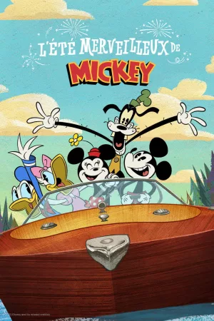 Jaquette : L'été merveilleux de Mickey