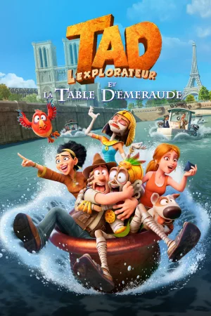 Jaquette : Tad l'explorateur et la table d'émeraude