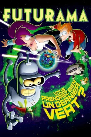 Jaquette : Futurama - Vous prendrez bien un dernier vert ?