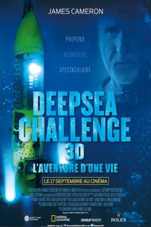 Jaquette : Deepsea Challenge 3D, l'aventure d'une vie