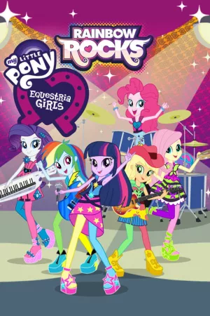 Jaquette : My Little Pony : Equestria Girls - Rainbow Rocks