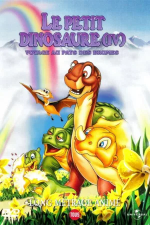 Jaquette : Le Petit Dinosaure 4 : Voyage au pays des brumes