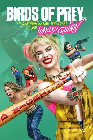 Jaquette : Birds of Prey et la fantabuleuse histoire de Harley Quinn