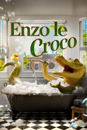 Jaquette : Enzo, le croco