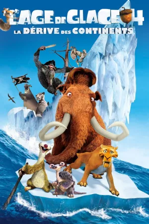 Jaquette : L'Âge de glace 4 : La Dérive des continents