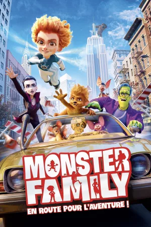 Jaquette : Monster Family : En route pour l'aventure !