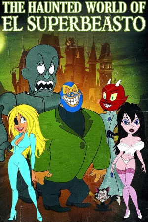 Jaquette : The Haunted World of El Superbeasto