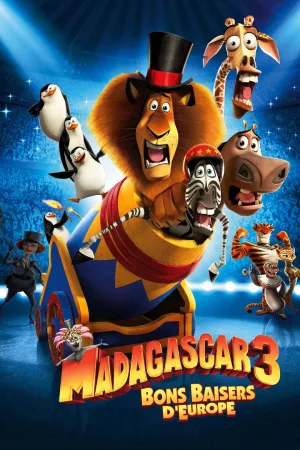 Jaquette : Madagascar 3 : Bons baisers d'Europe