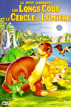 Jaquette : Le Petit Dinosaure 10 : Les Longs-Cous et le Cercle de lumière