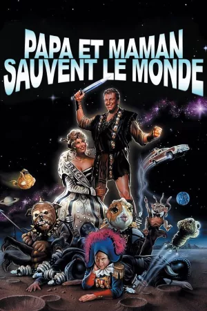 Jaquette : Papa et maman sauvent le monde