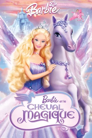 Jaquette : Barbie et le cheval magique