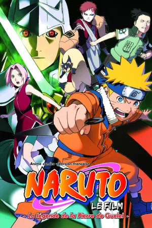 Jaquette : Naruto Film 2 : La Légende de la Pierre de Guelel