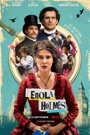 Jaquette : Enola Holmes