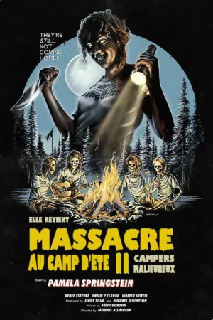 Jaquette : Massacre au camp d'été 2