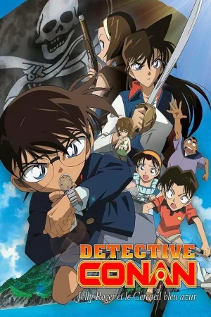 Jaquette : Détective Conan : Jolly Roger et le Cercueil bleu azur