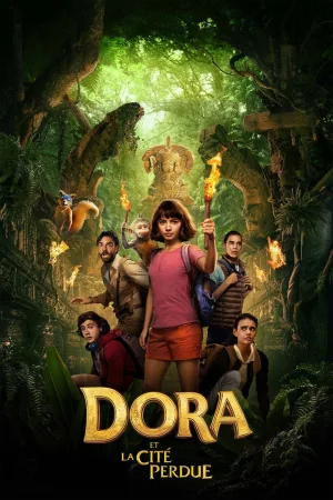 Jaquette : Dora et la cité perdue