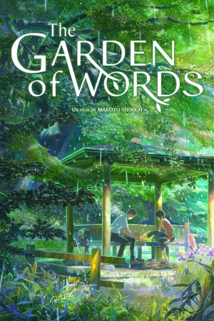 Jaquette : The Garden of Words