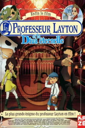 Jaquette : Professeur Layton et la diva éternelle