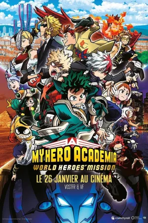 Jaquette : My Hero Academia: World Heroes' Mission