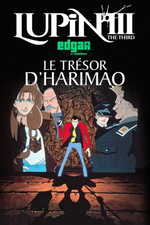 Jaquette : Edgar de la Cambriole : Le Trésor d'Harimao