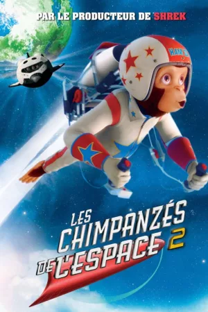 Jaquette : Les chimpanzés de l'espace 2