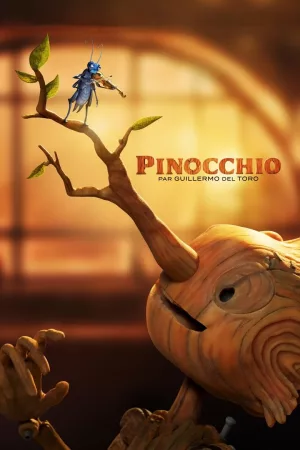 Jaquette : Pinocchio par Guillermo del Toro