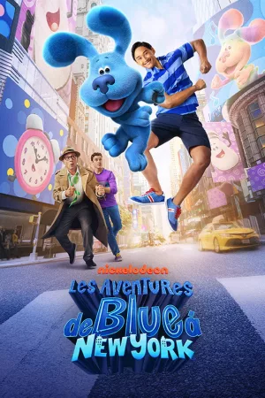 Jaquette : Les aventures de Blue à New York
