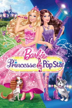 Jaquette : Barbie : La Princesse et la popstar