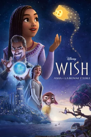Jaquette : Wish, Asha et la bonne étoile