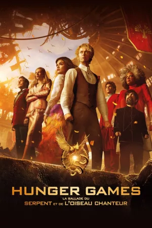 Jaquette : Hunger Games : La Ballade du serpent et de l'oiseau chanteur