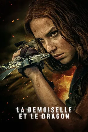 Jaquette : La Demoiselle et le dragon