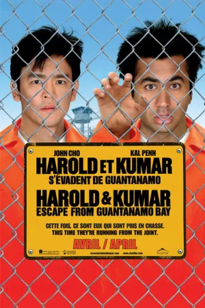 Jaquette : Harold et Kumar s'évadent de Guantanamo