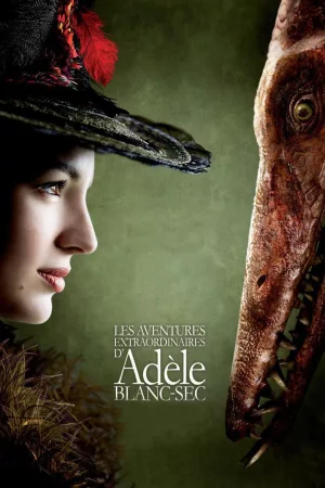 Jaquette : Les Aventures extraordinaires d'Adèle Blanc-Sec