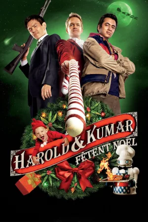 Jaquette : Le Joyeux Noël d'Harold et Kumar