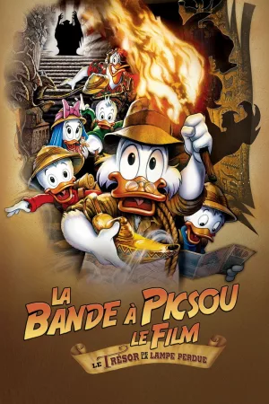 Jaquette : La Bande à Picsou, le film : Le Trésor de la lampe perdue