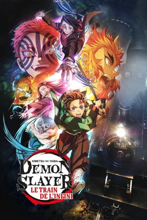 Jaquette : Demon Slayer : Kimetsu no Yaiba - Le film : Le train de l'Infini