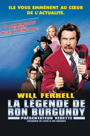 Jaquette : Présentateur vedette : La Légende de Ron Burgundy