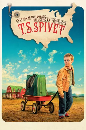 Jaquette : L’Extravagant Voyage du jeune et prodigieux T. S. Spivet