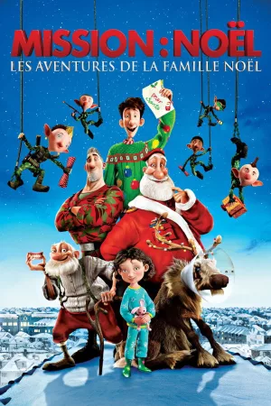 Jaquette : Mission : Noël - Les Aventures de la famille Noël