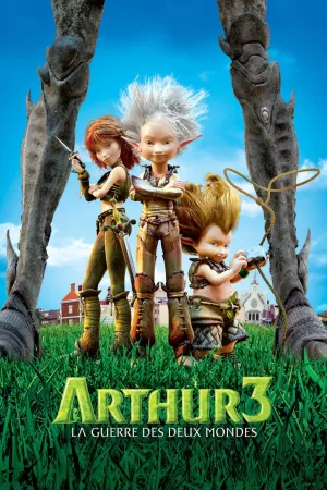 Jaquette : Arthur 3 : La guerre des deux mondes
