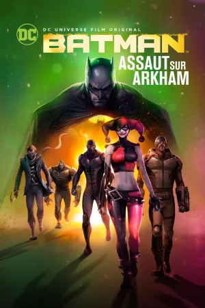 Jaquette : Batman, Assaut sur Arkham