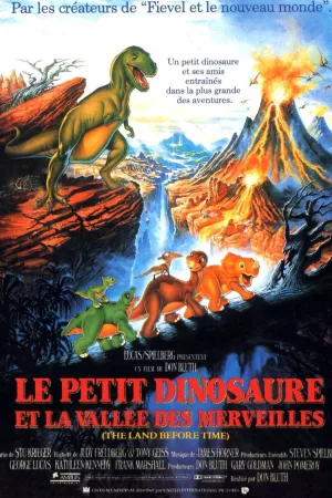 Jaquette : Le Petit dinosaure et la vallée des merveilles